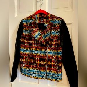 Printed motorcycle jacket